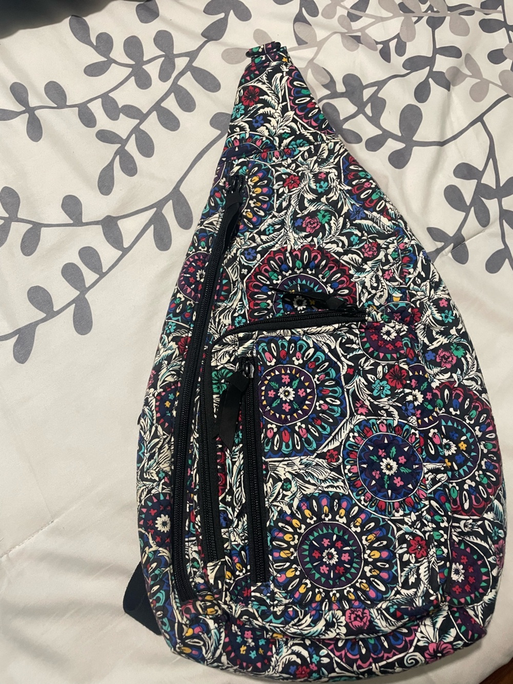 Vera Bradley Multicolor Floral Medallion Sling Bag